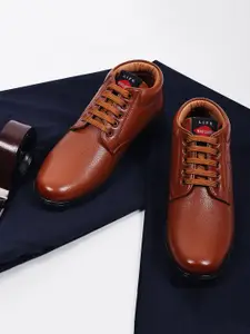 NEW LIMITS Men Synthetic Leather Round Toe Derbys