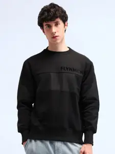Flying Machine Men Brand Logo Pullover Sweatshirt