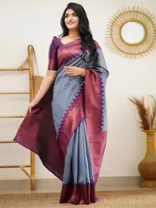 Areca Designer Woven Design Zari Pure Silk Banarasi Saree