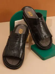 ID Men Leather Antibacterial Comfort Sandals