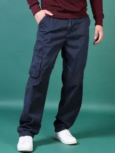 V-Mart Men Mid-Rise Cargos Trousers