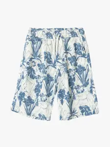 Koton Boys Floral Printed Regular Shorts
