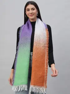 HANDICRAFT PALACE Women Striped Tasselled Scarf