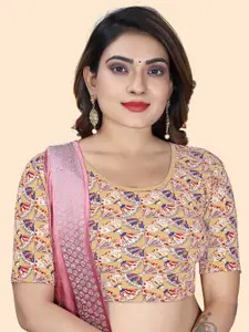 SHREEJI DESIGNER Printed Stretchable Saree Blouse