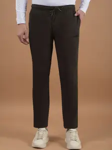 Cantabil Men Cotton Mid-Rise Regular Fit Track Pant