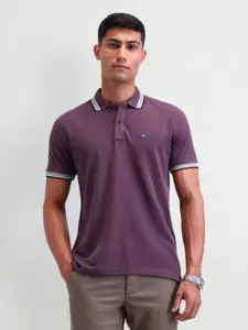 Arrow Sport Men Brand Logo Polo Collar T-shirt