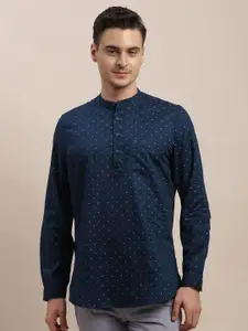 Turtle Men Relaxed Slim Fit Opaque Printed Casual Shirt