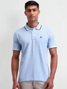 Arrow Sport Men Brand Logo Polo Collar T-shirt