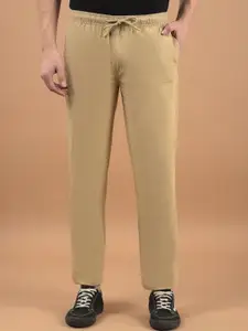 Cantabil Men Cotton Regular-Fit Track Pants