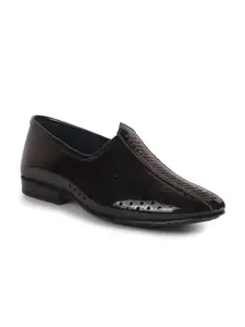 FAUSTO Men Patent Leather Slip-On Mojaris