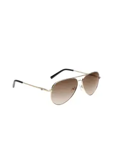 Tommy Hilfiger Men Full Rim Aviator Sunglasses with UV Protected Lens TH MIGUEL C6 58 S
