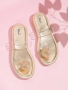 Inc 5 Women Embellished Party One Toe Flats