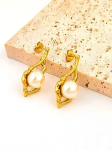 MEENAZ Contemporary Stud Earrings