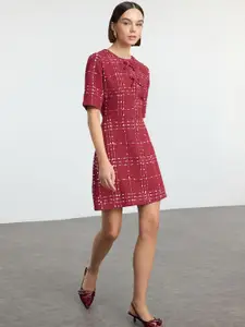 Trendyol Print Fit & Flare Dress