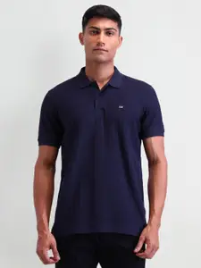 Arrow Sport Men Brand Logo Polo Collar T-shirt