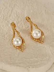 MEENAZ Contemporary Stud Earrings