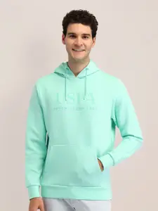 U.S. Polo Assn. Men Printed Hooded Sweatshirt