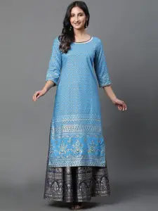 AURELIA Women Embroidered Gotta Patti Kurta