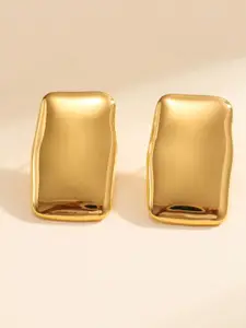 MEENAZ Contemporary Gold-Plated Studs Earrings