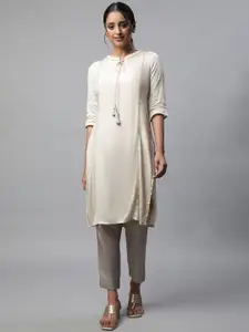 AURELIA Women Thread Work Kurta