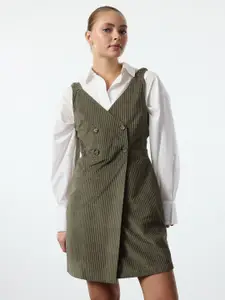 Trendyol Striped A-Line Dress