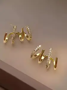 KARISHMA KREATIONS Contemporary Studs Earrings