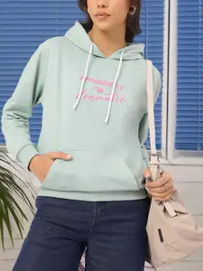 DressBerry Printed Hooded Sweatshirt