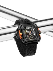CIGA Design Men Dial & Straps Analogue Automatic Motion Powered Watch X011-BLOG-W25BK