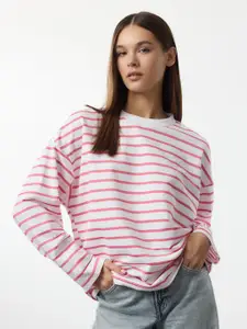 Trendyol Women Striped Sweatshirt
