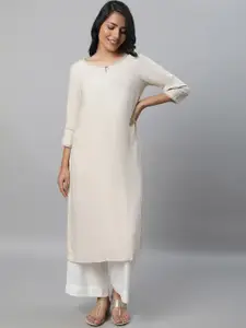 AURELIA Women Mirror Work Kurta