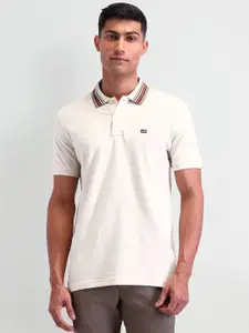 Arrow Sport Men Brand Logo Polo Collar T-shirt