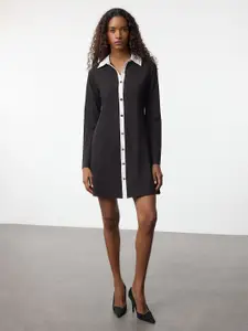 Trendyol Colourblocked Shirt Dress