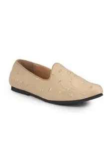 FAUSTO Men Woven Design Lightweight Mojaris