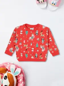 max Girls Printed Sweatshirt