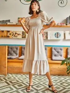 Trendyol Print A-Line Dress