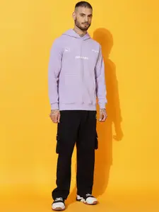 GRIFFEL Men Hooded Neck Mid-Rise Tracksuits