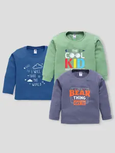 Nottie Planet Boys 3 Printed Applique T-shirt