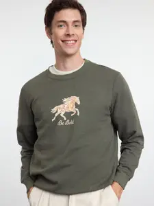 Trendyol Men Printed Sweatshirt