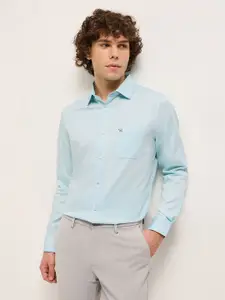 THE BEAR HOUSE Men Tailored Fit Opaque Formal Shirt