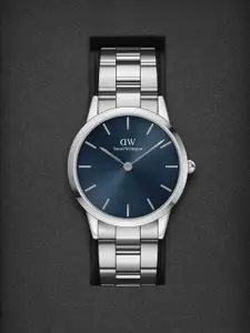 Daniel Wellington Men Stainless Steel Bracelet Style Straps Analogue Watch DW00100448K