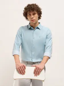 THE BEAR HOUSE Men Tailored Fit Opaque Formal Shirt