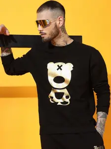 GRIFFEL Men Printed Sweatshirt