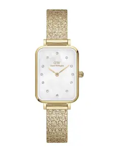 Daniel Wellington Women Mother of Pearl Dial & Stainless Bracelet Straps WatchDW00100582K