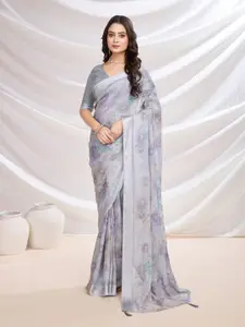 KALINI Floral Pure Georgette Saree