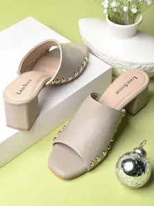 LOUIS STITCH Women Block-Heel Sandals