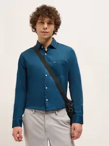 THE BEAR HOUSE Men Tailored Fit Opaque Formal Shirt