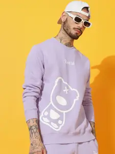 GRIFFEL Men Graphic Printed Sweatshirt