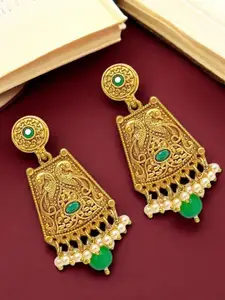 FEMMIBELLA Geometric Studs Earrings