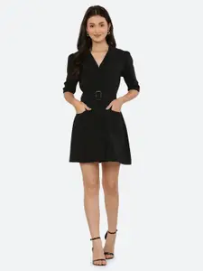 RAASSIO Crepe Shirt Dress