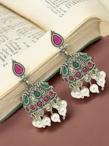 FEMMIBELLA Contemporary Jhumkas Earrings